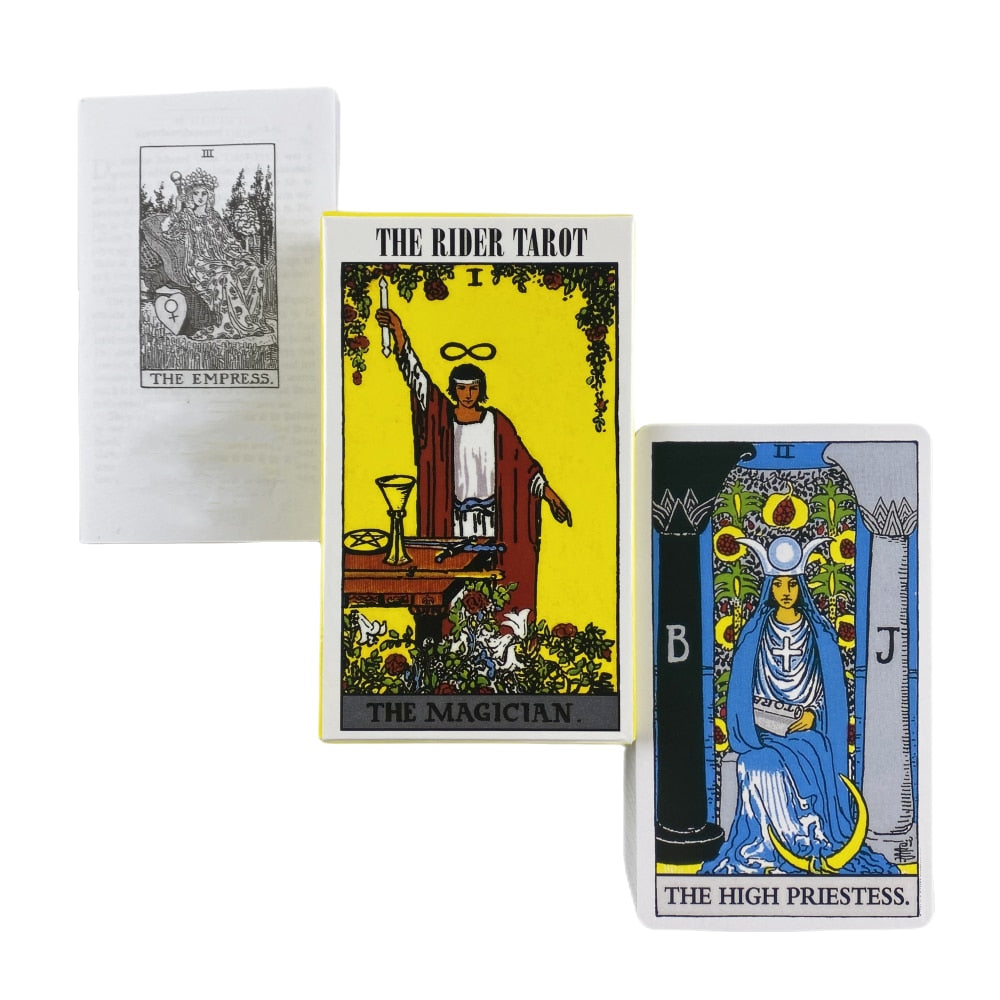 Rider Illuminated Tarot Deck with Guidebook