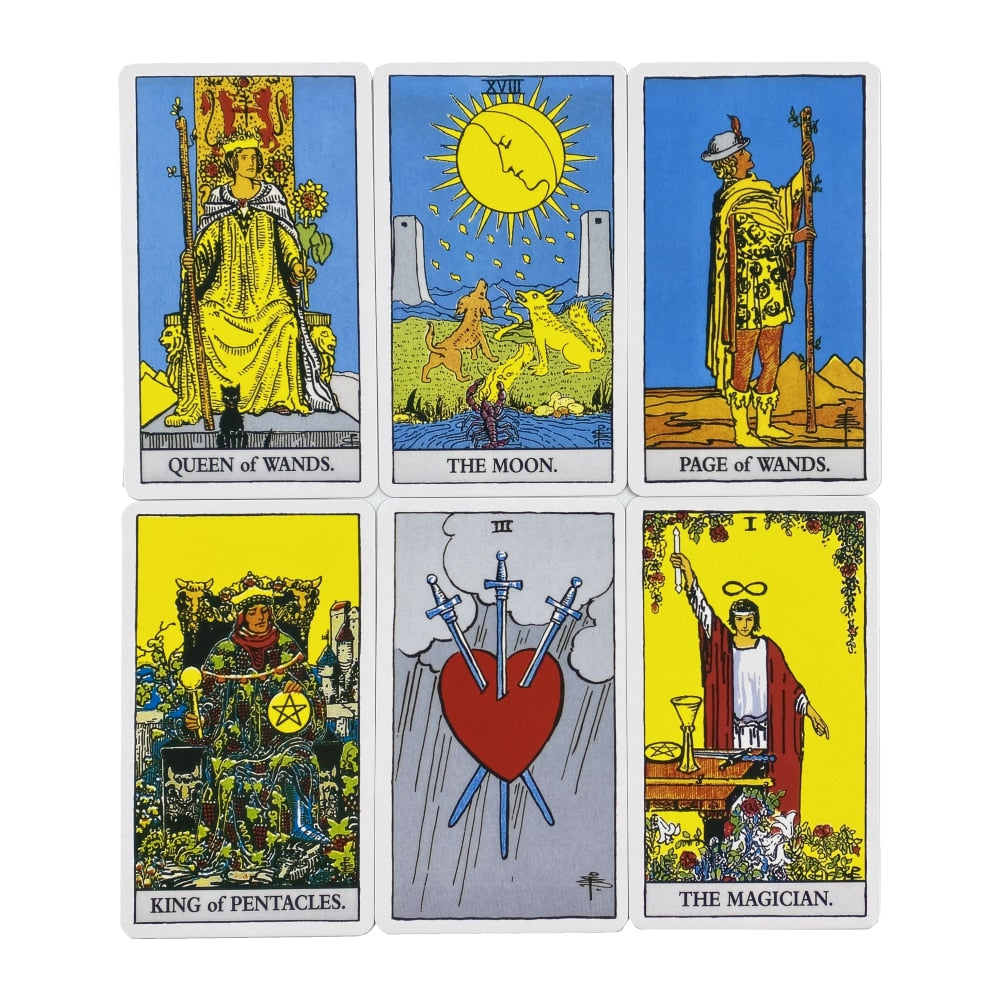 Rider Illuminated Tarot Deck with Guidebook