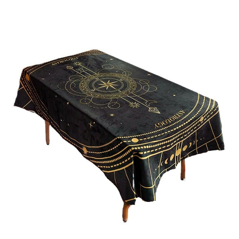 Ethereal Elements Tarot Tablecloth: Anti-Fouling and Waterproof