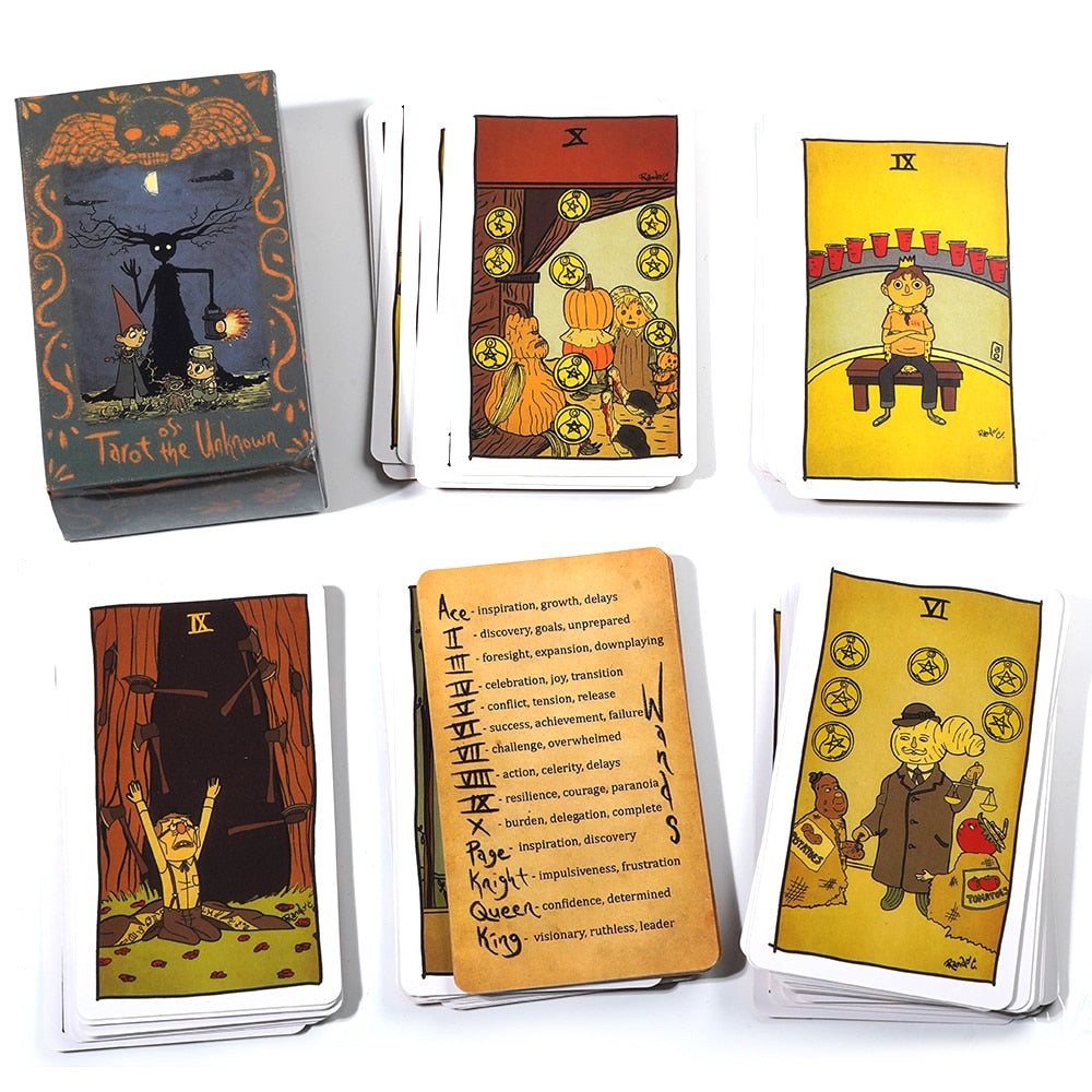 Tarot of the Unknown : The Woodsman - Deck Only